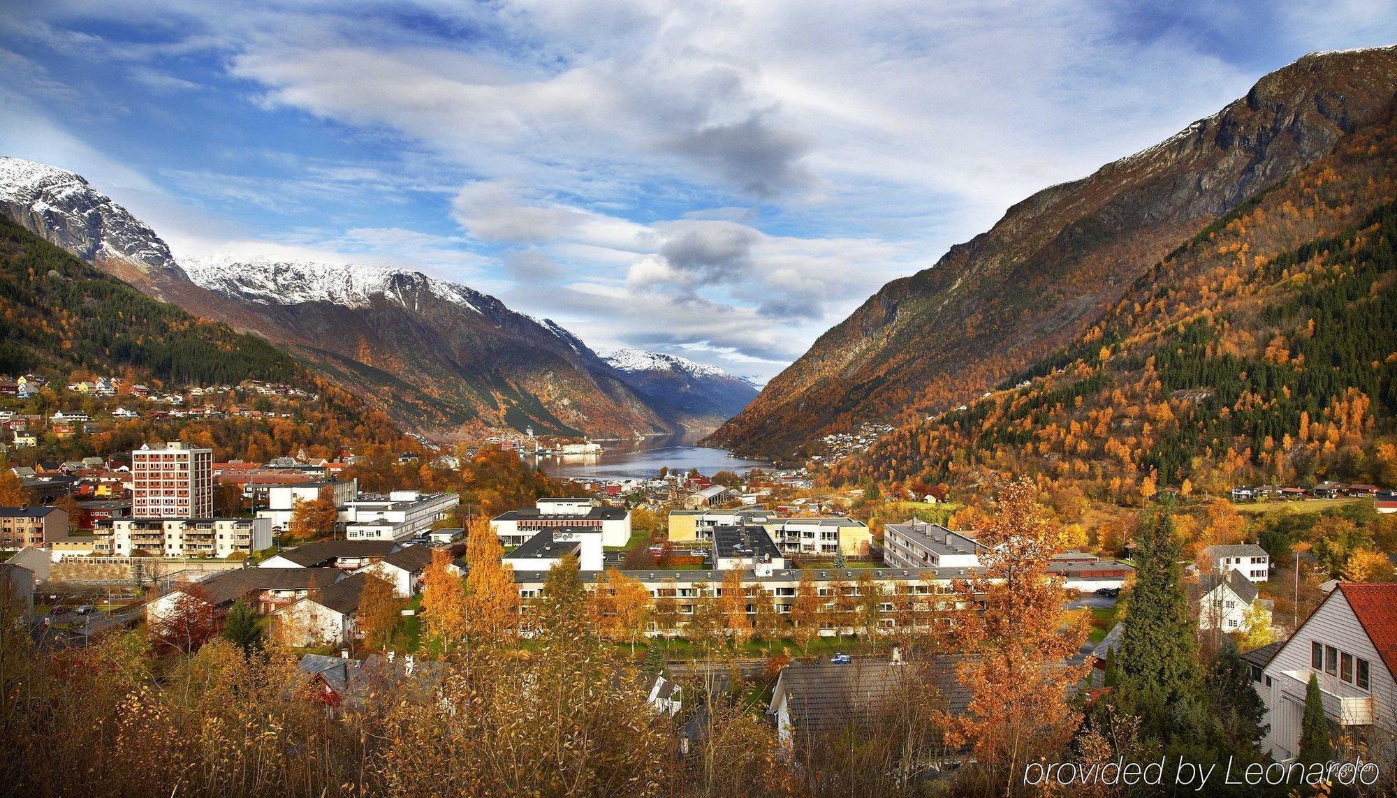 Hardanger Hotel Odda Buitenkant foto