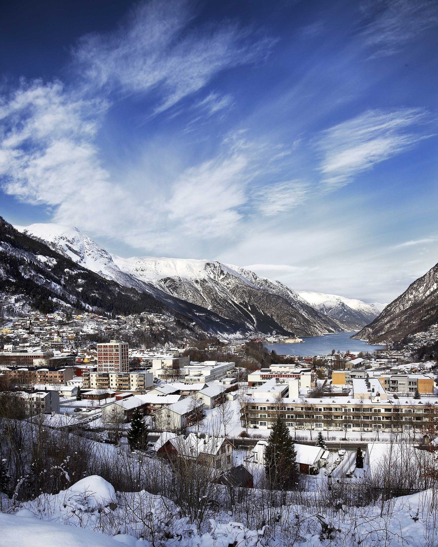 Hardanger Hotel Odda Buitenkant foto